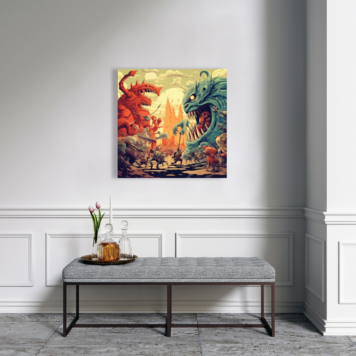 Colossi - 32"x32" Canvas