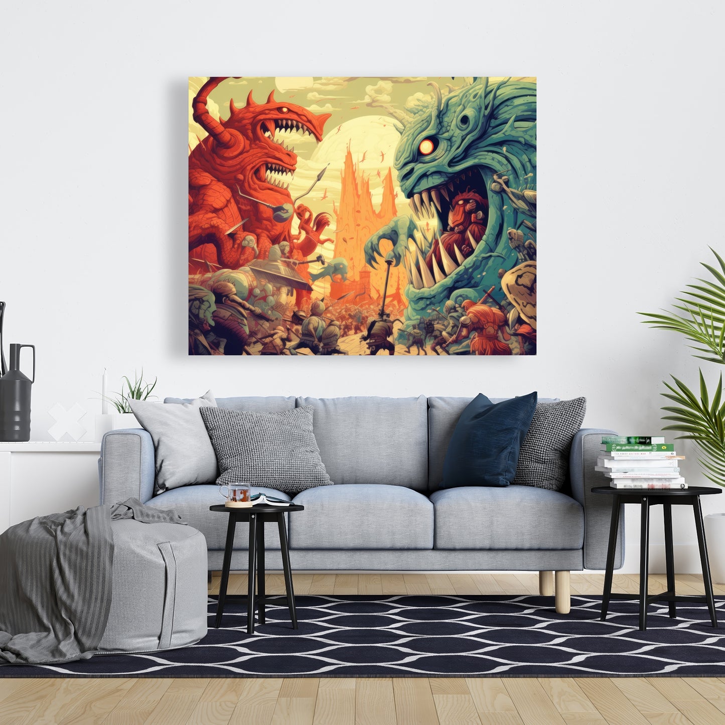 Colossi - 32"x32" Canvas