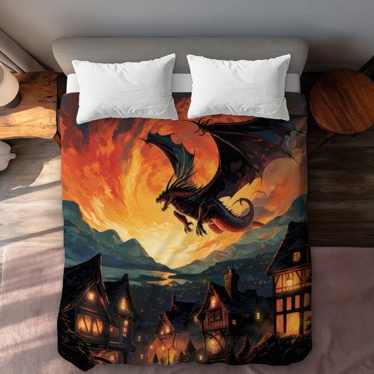 Hope for mercy Gray Duvet Cover - Elegant Home Decor