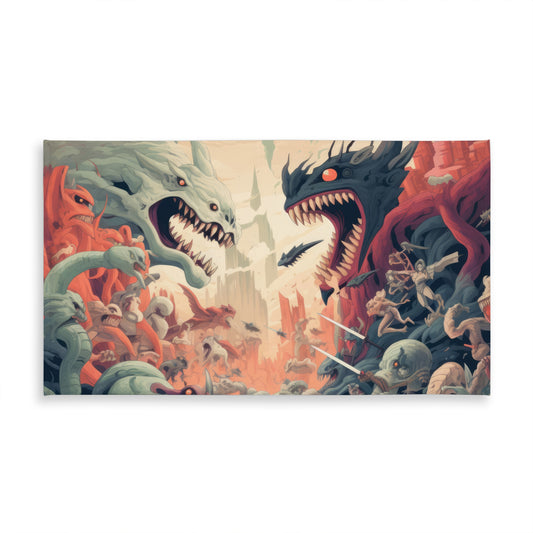 Ultimate Fight Coral Tablecloth | Indoor Outdoor Home Decor