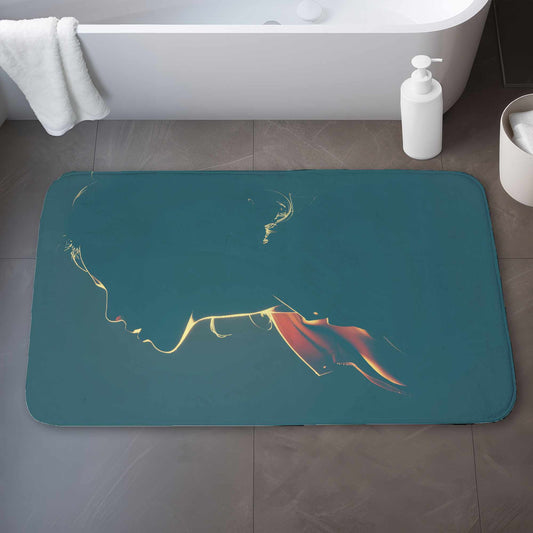 Silent Light Whisper Bath Mat | Soft Home Decor Rug