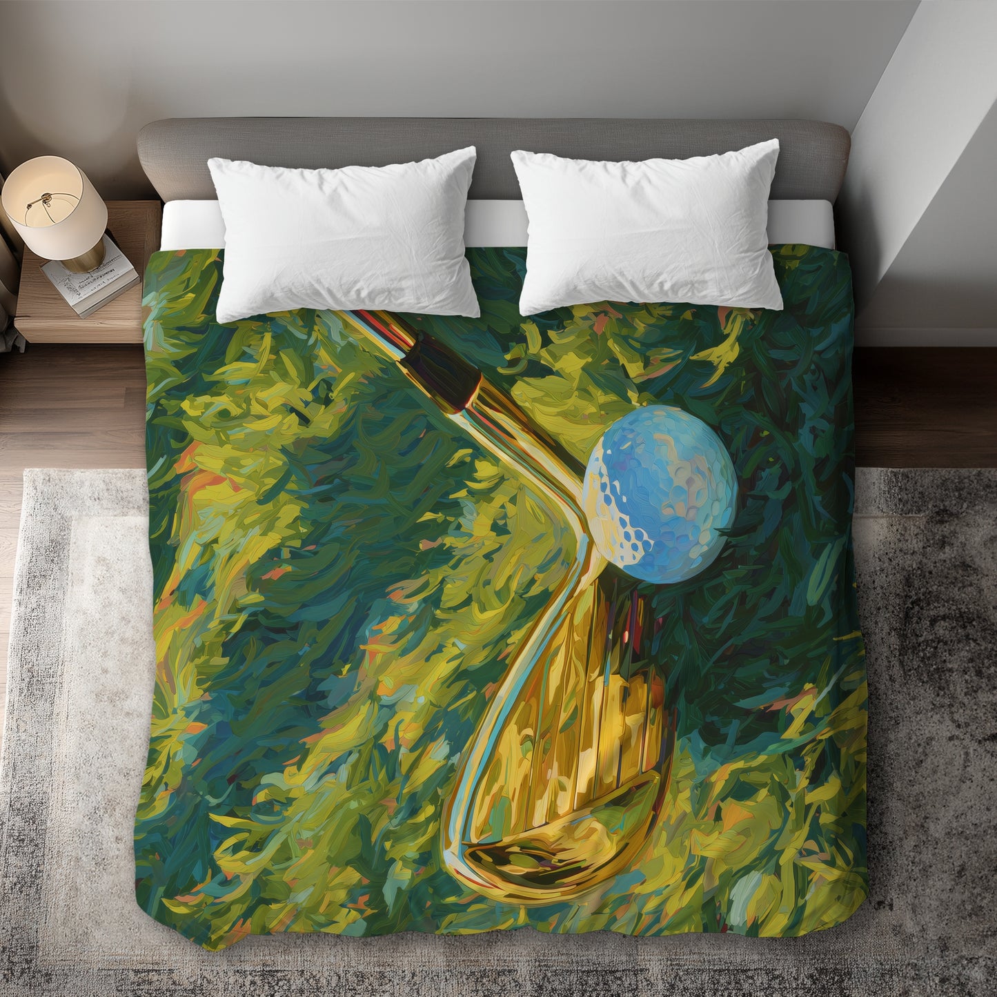 Golden Club Summer Object Duvet Cover | Home Decor Essentials