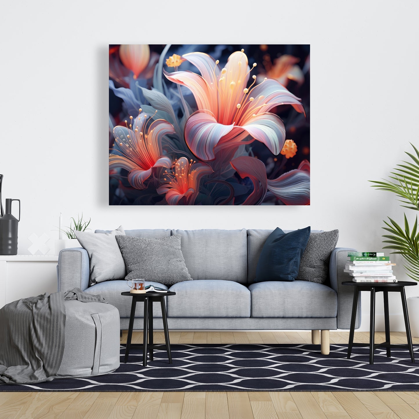 Astral bloom - 32"x32" Canvas