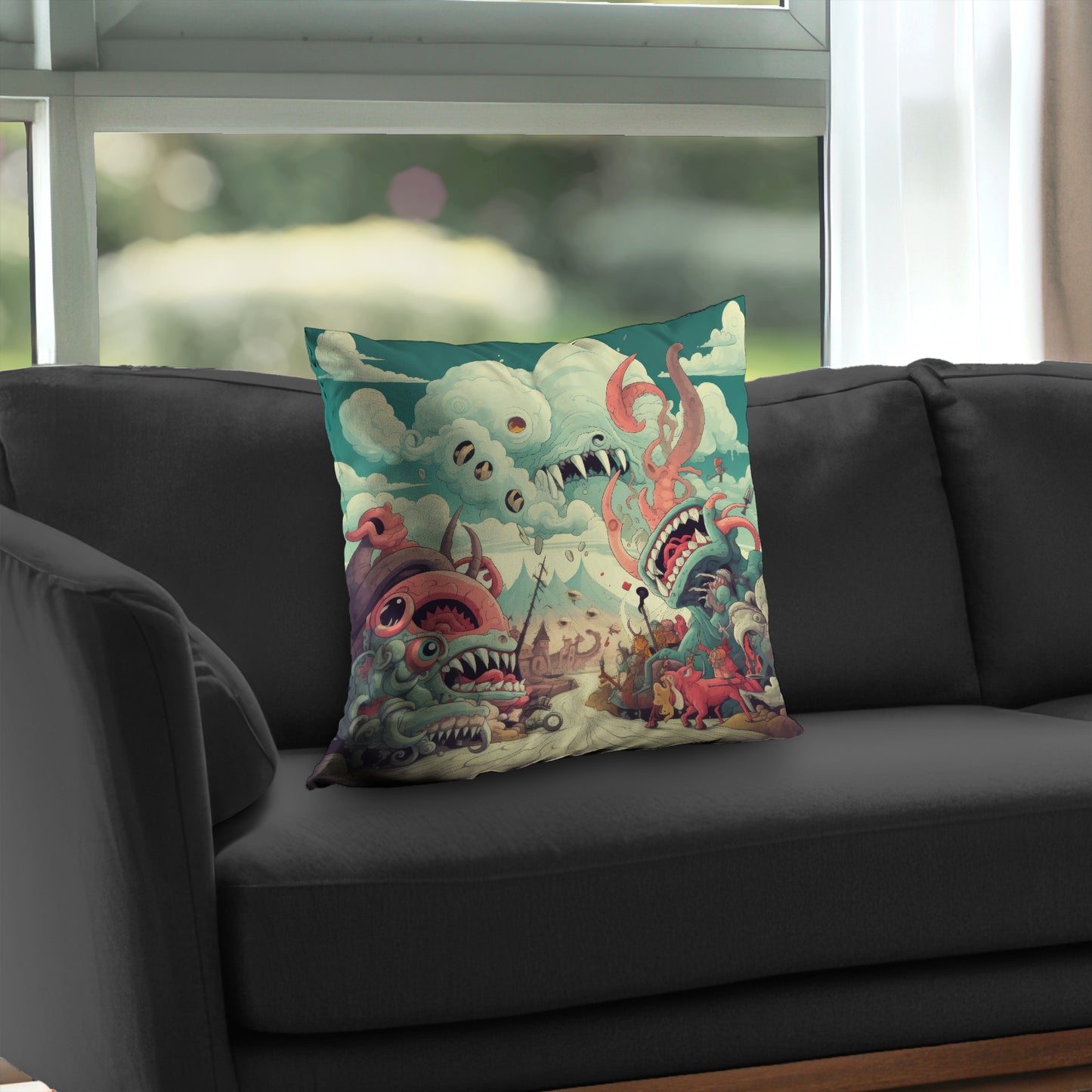 Unimaginable Red Poly Twill Throw Pillow Insert for Home Decor