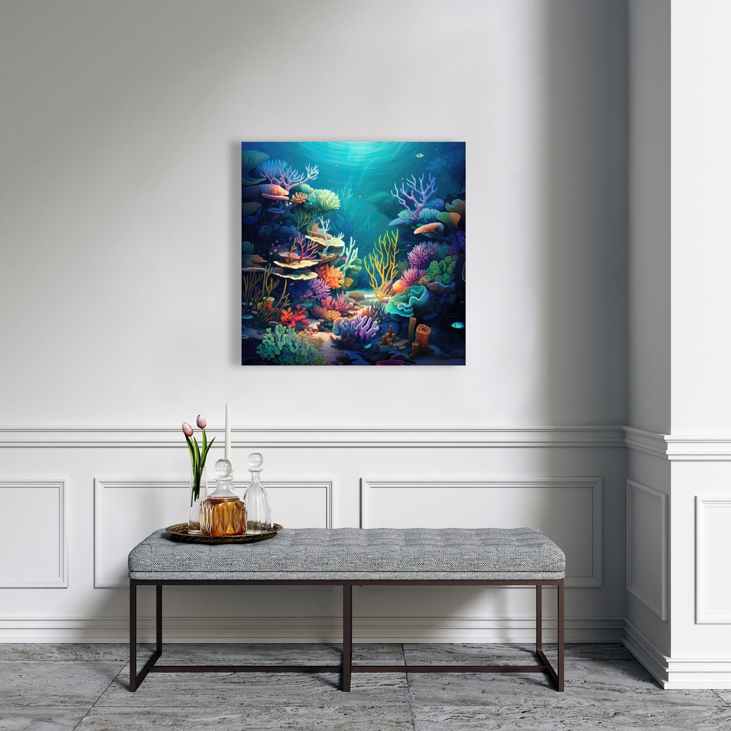 Filled with life - 32"x32" Canvas