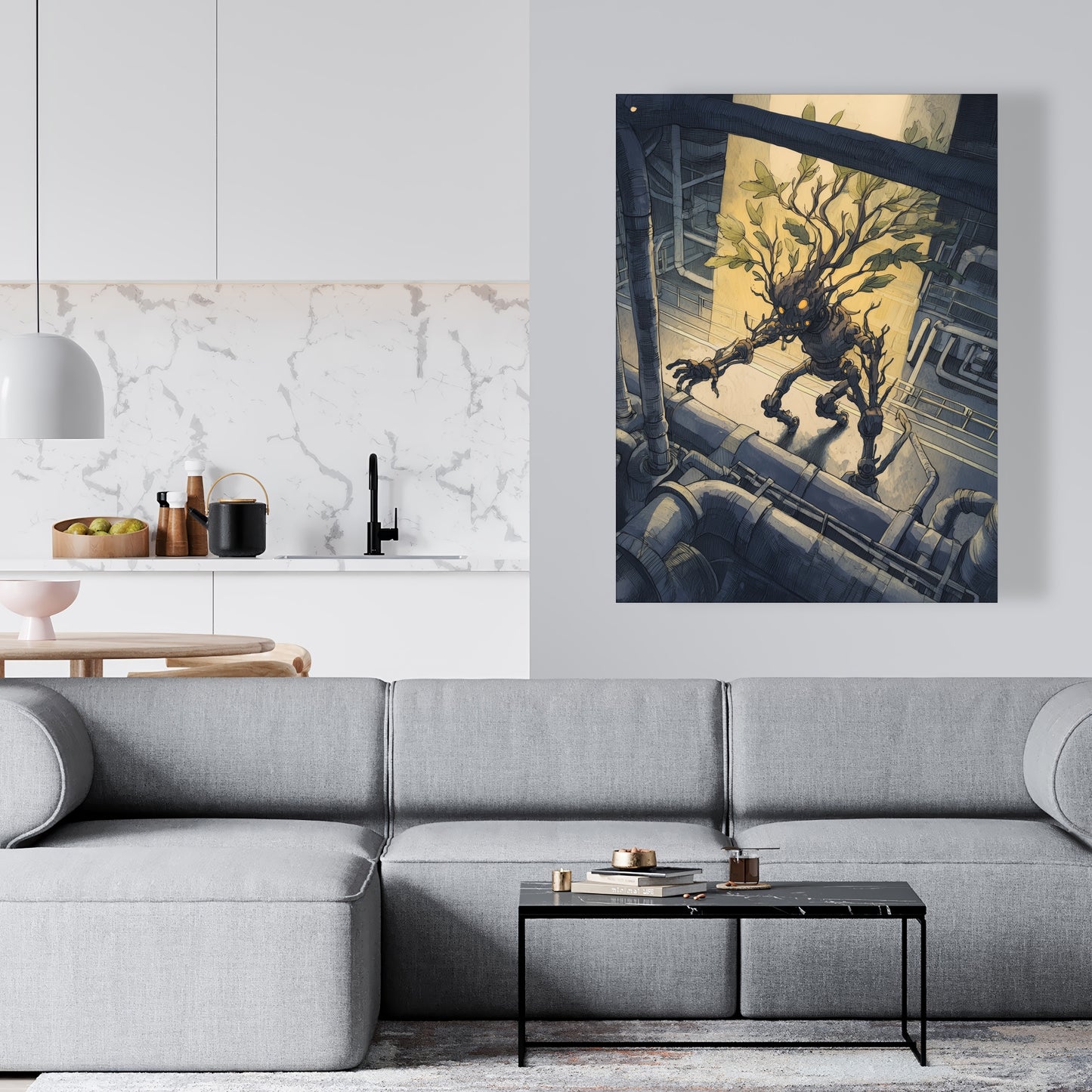 Regaining - 24"x24" Canvas