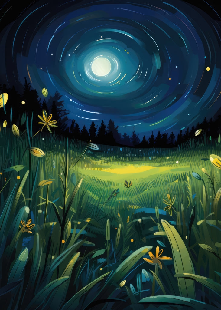 Between grass blades - 17"x24" Bath mat