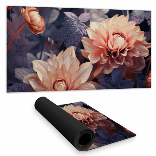 Pink and Purple Desk Mat | Stylish Home Decor Desk Accessory