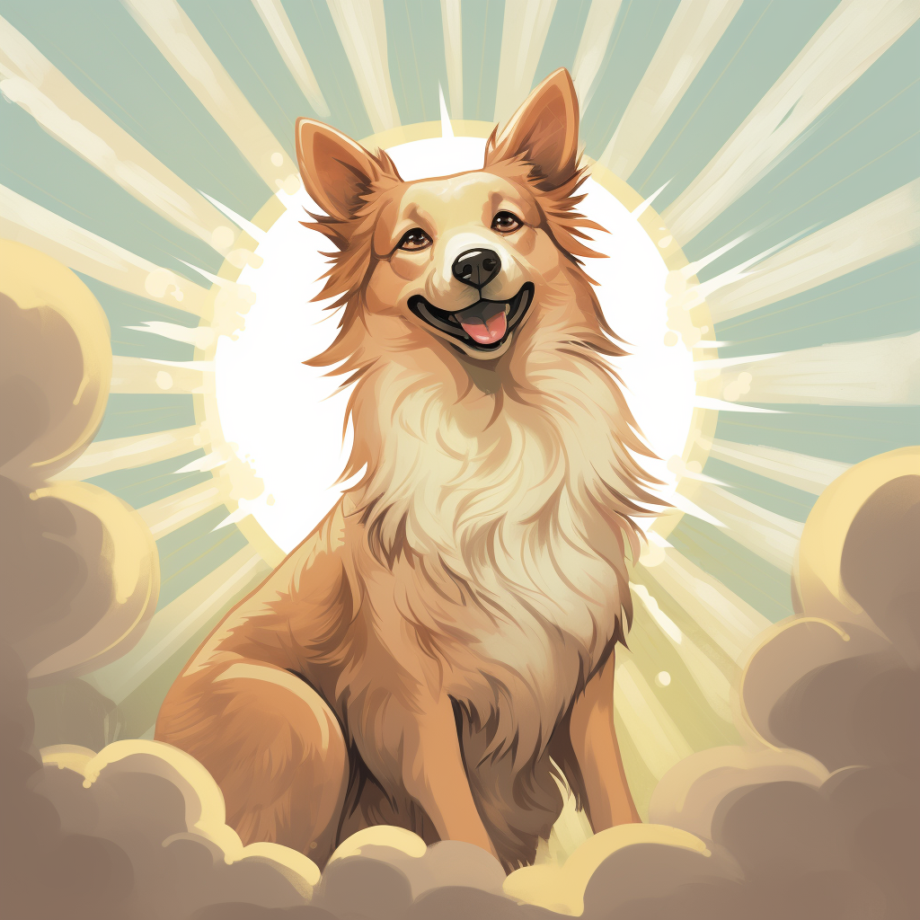 Who's a good boy - Framed Canvas - Print on demand