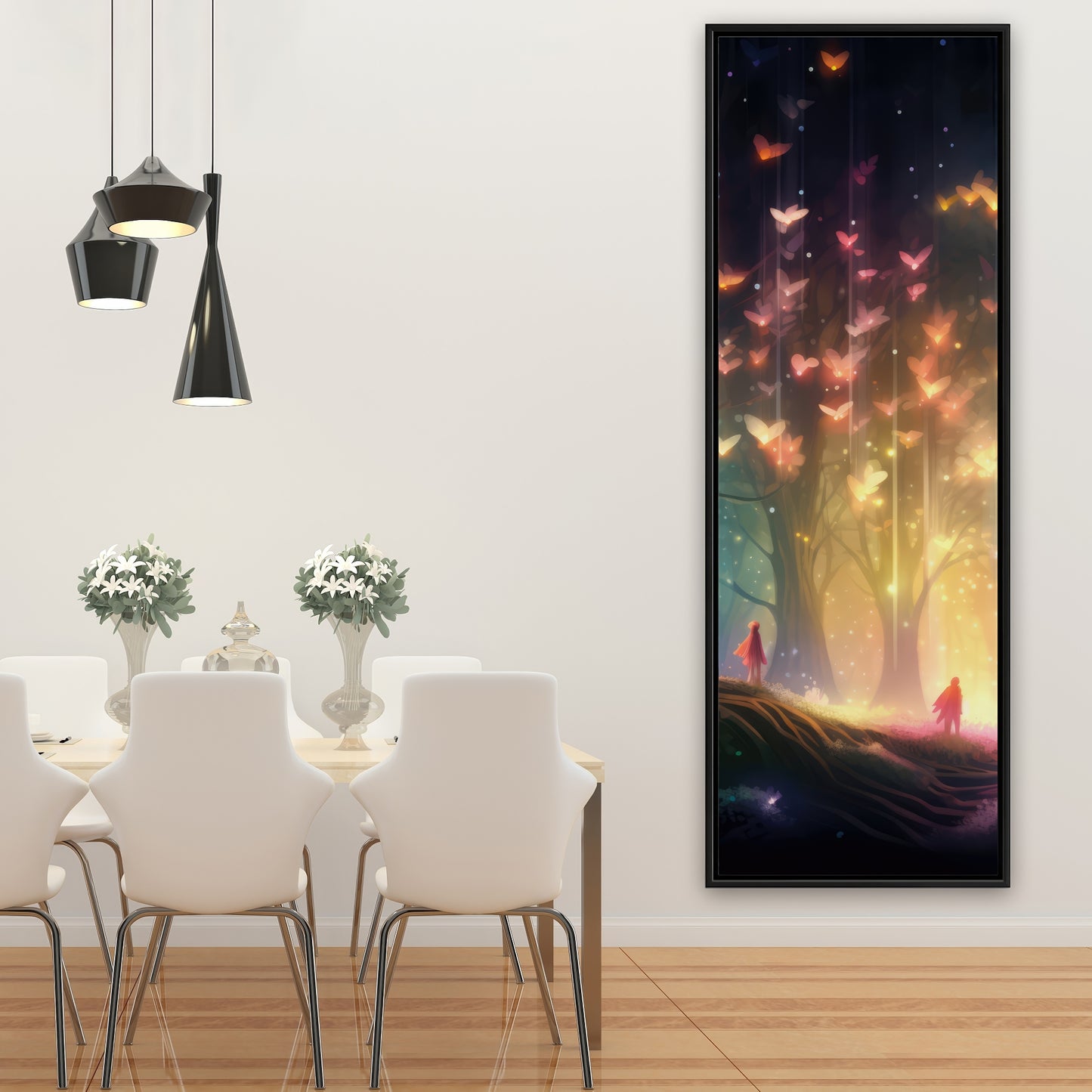 A dream come true - Framed Canvas - Print on demand