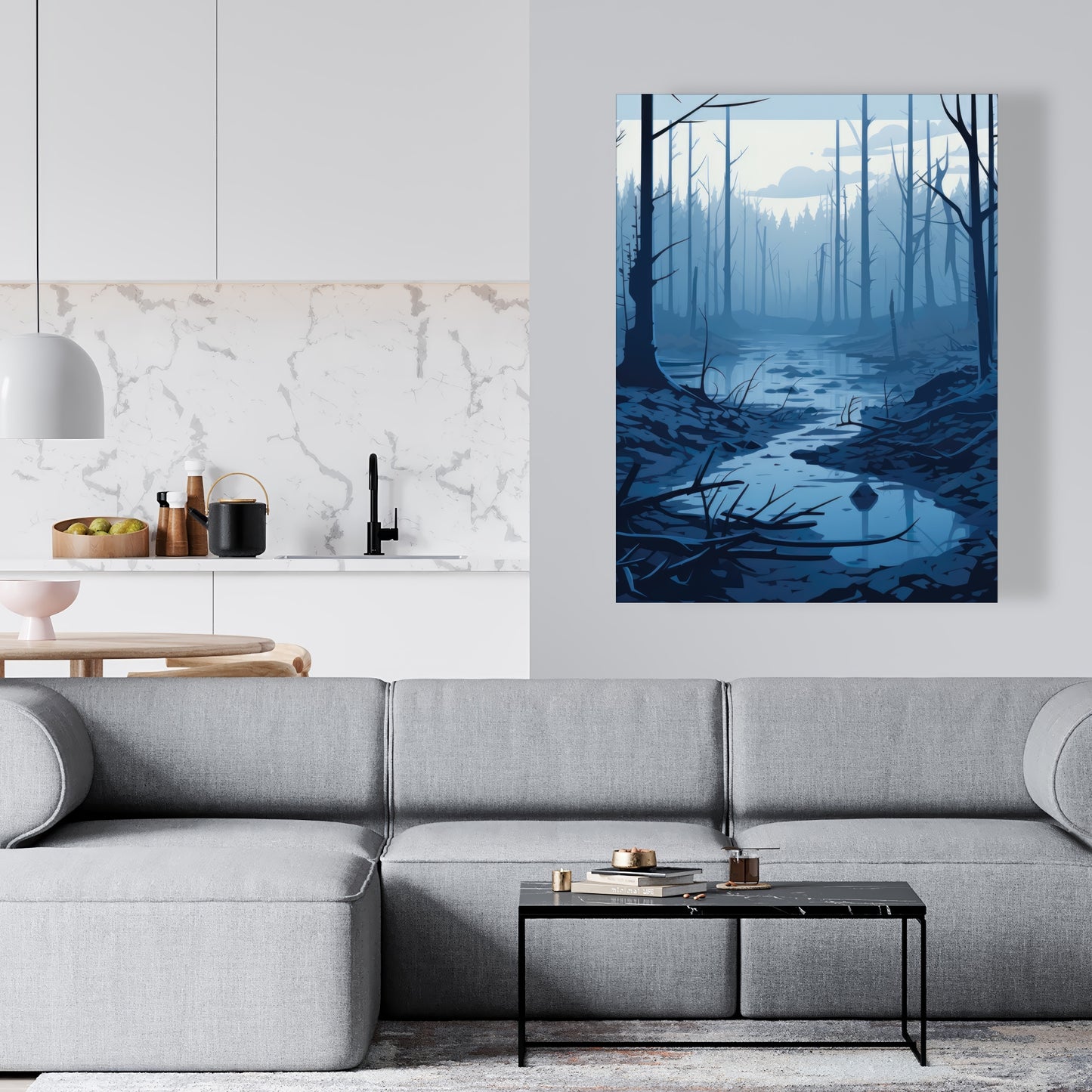 Dead lands - 32"x32" Canvas