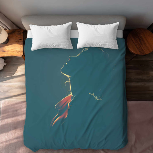 Silent Light Whisper Duvet Cover | Elegant Home Decor