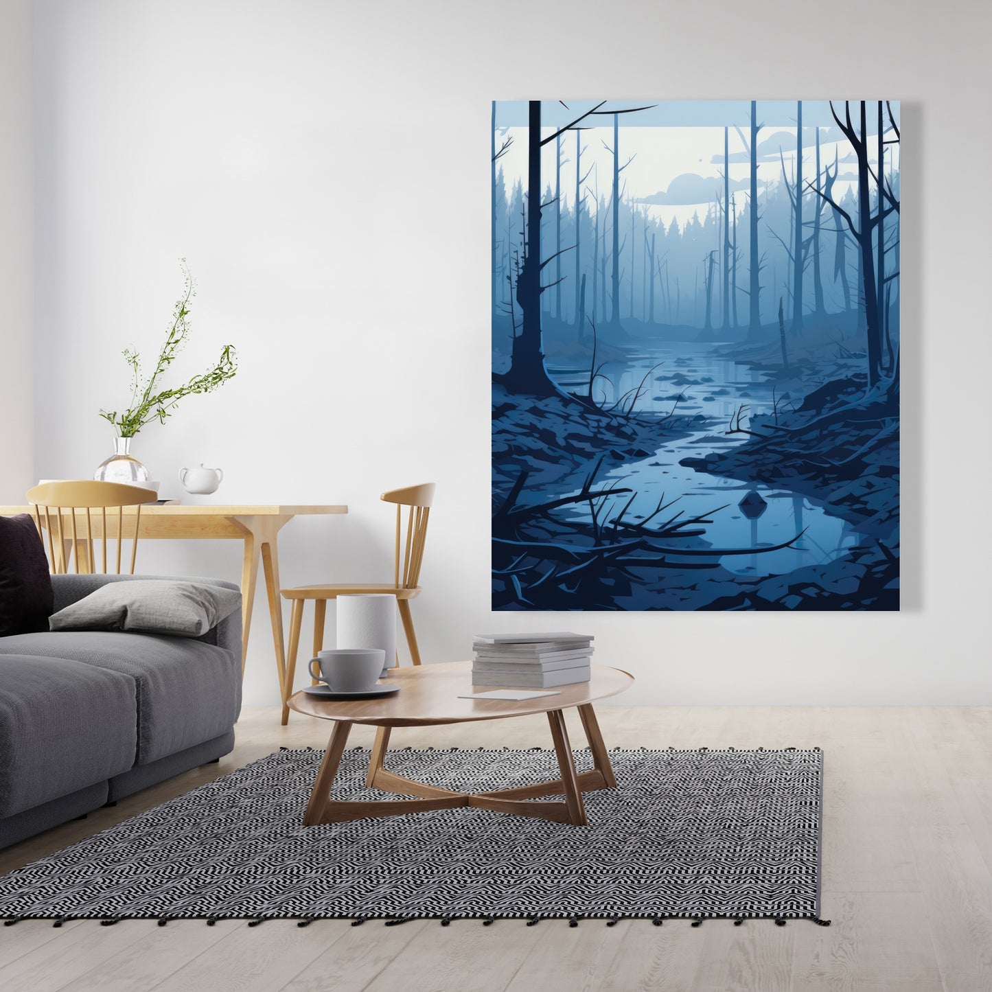 Dead lands - 32"x32" Canvas