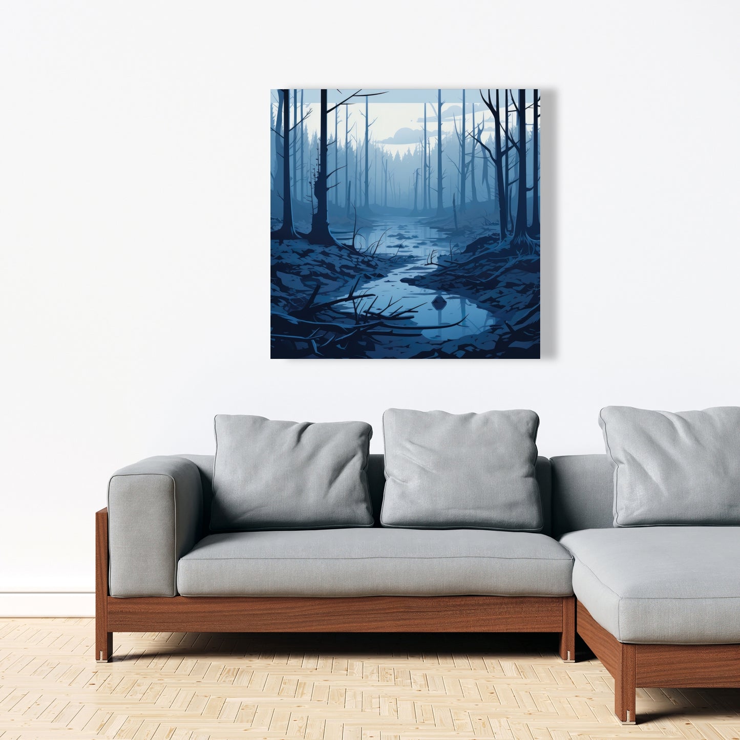 Dead lands - 32"x32" Canvas