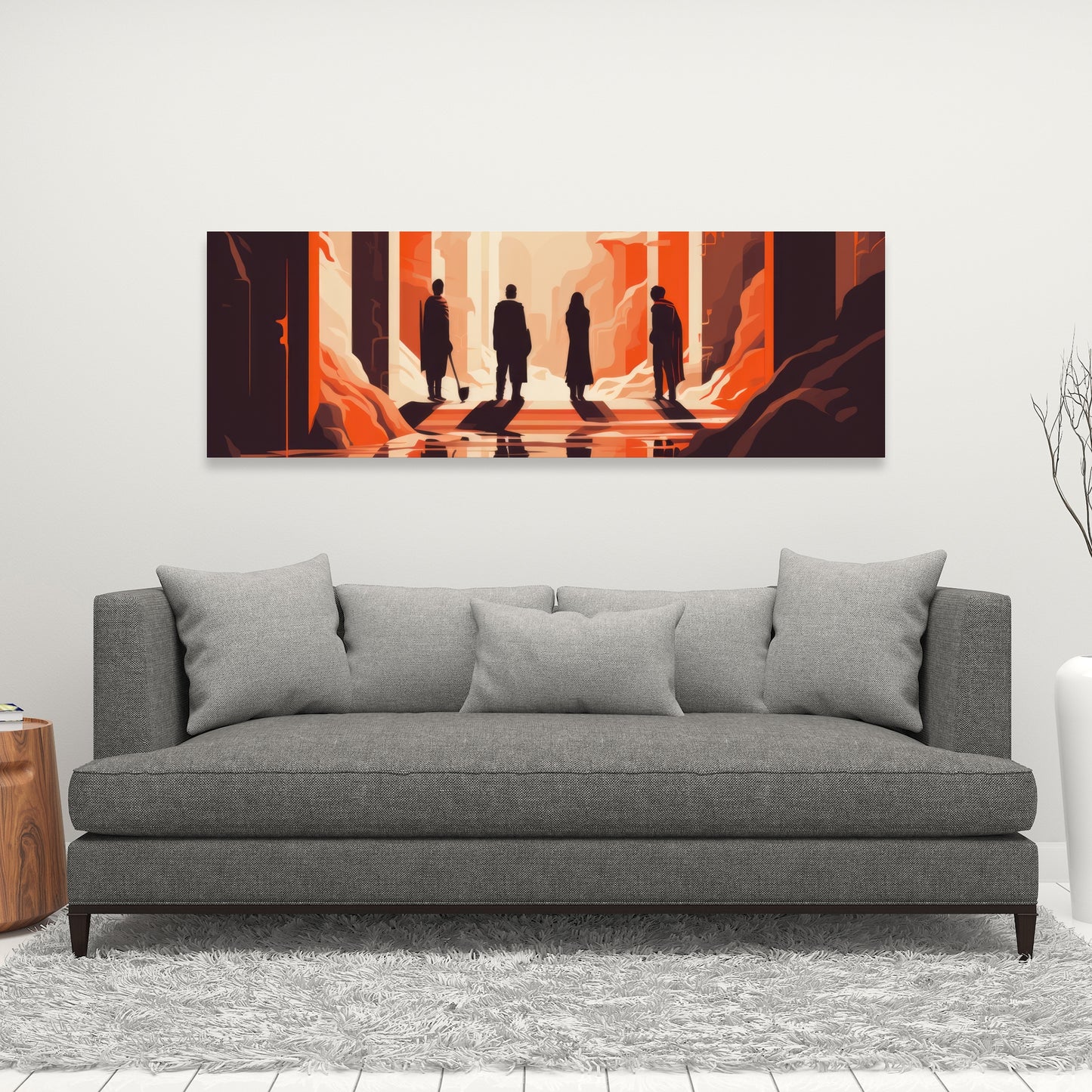 Faith restored - 32"x32" Canvas
