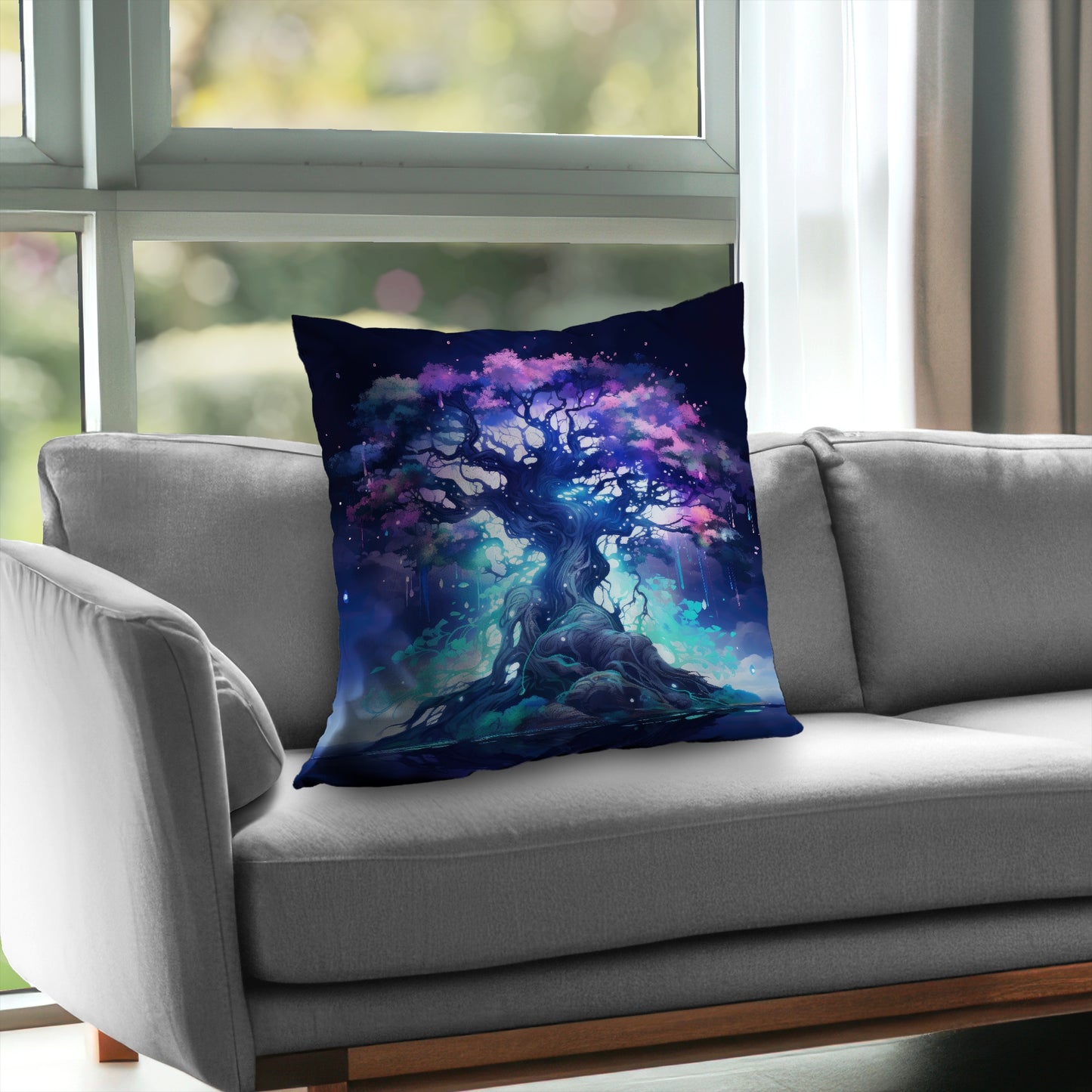Make a Wish White Poly Twill Throw Pillow - Home Decor Insert