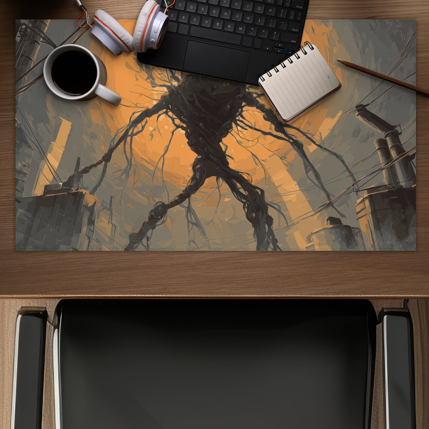Final warning - Desk Mat