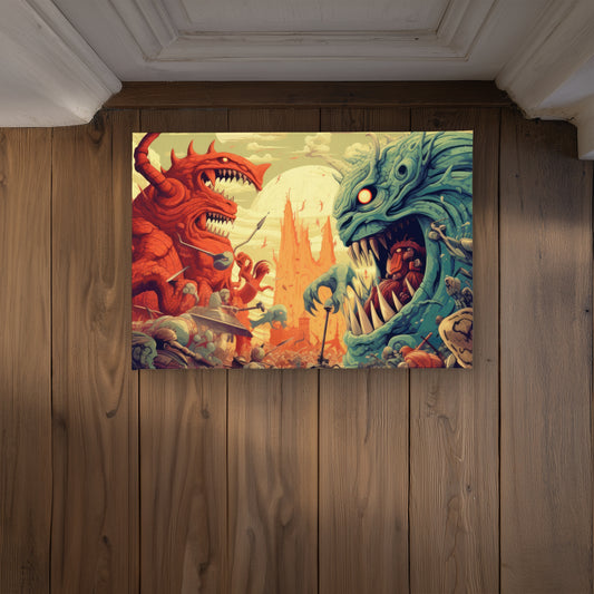 Colossi Brown Indoor Outdoor Door Mat - Stylish Home Decor