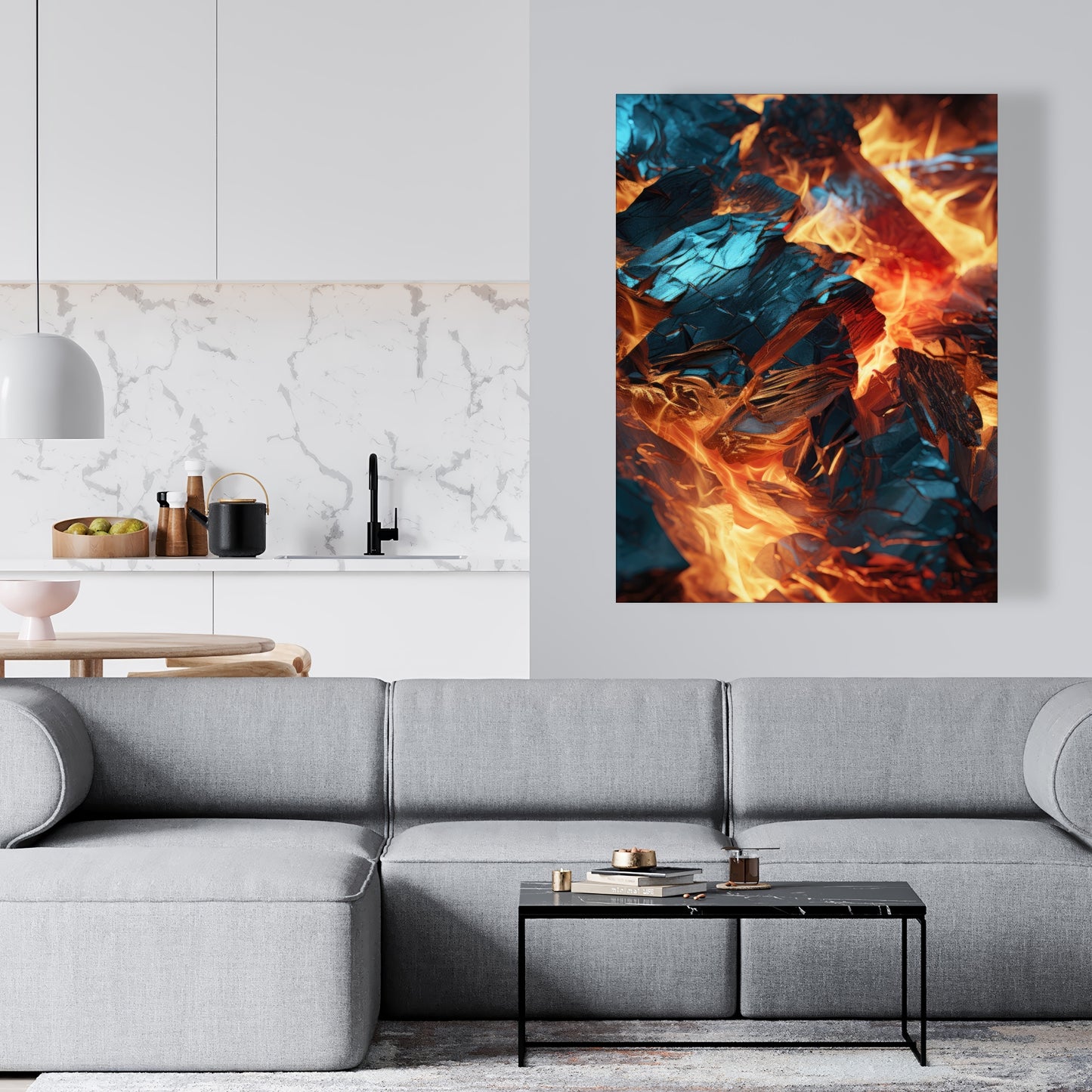 Cursed visions - 32"x32" Canvas