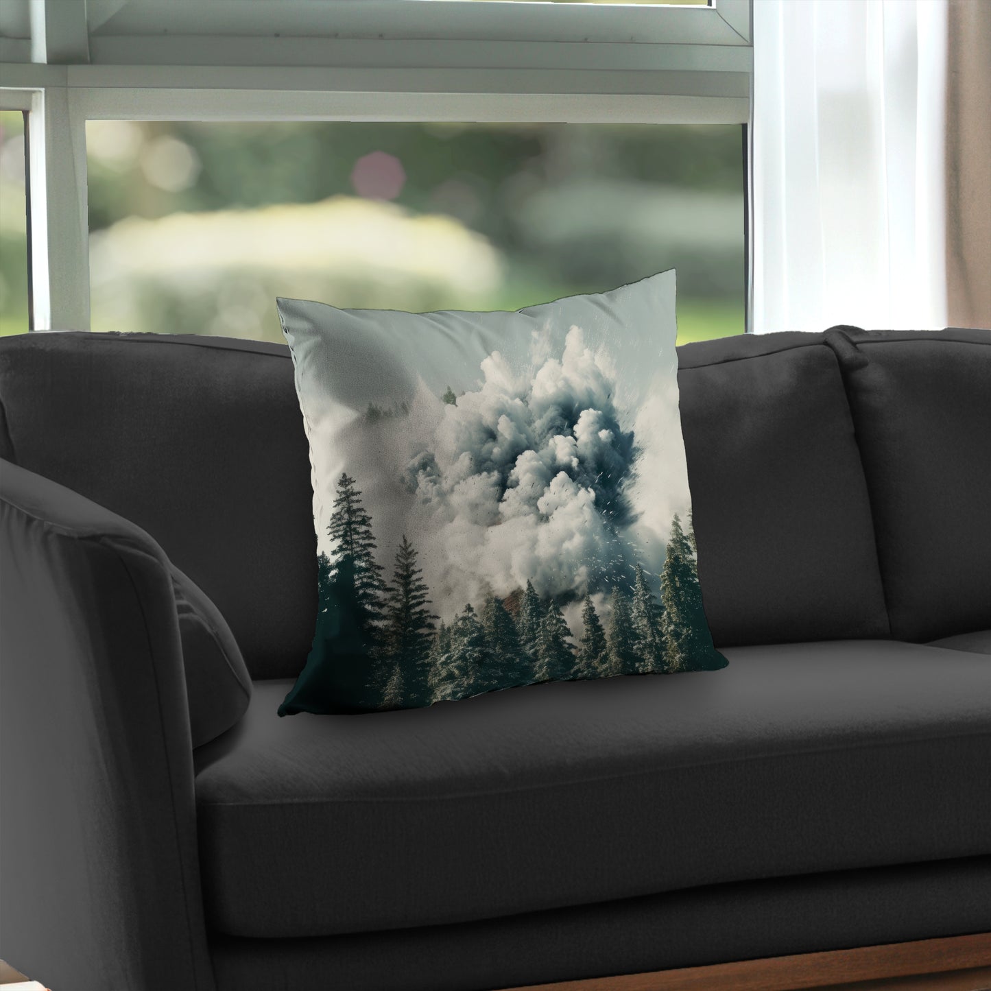 Unwanted catastrophe - Throw Pillow