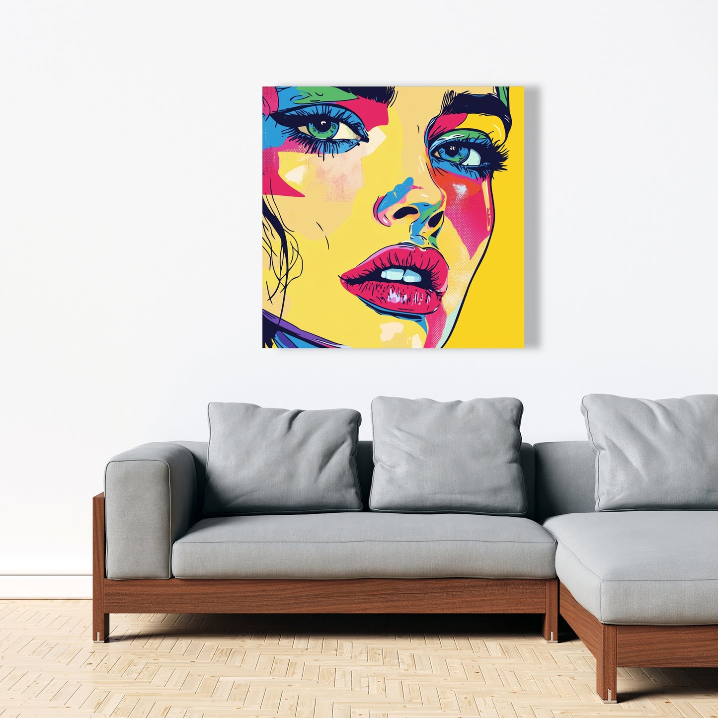 Glaze - 32"x32" Canvas