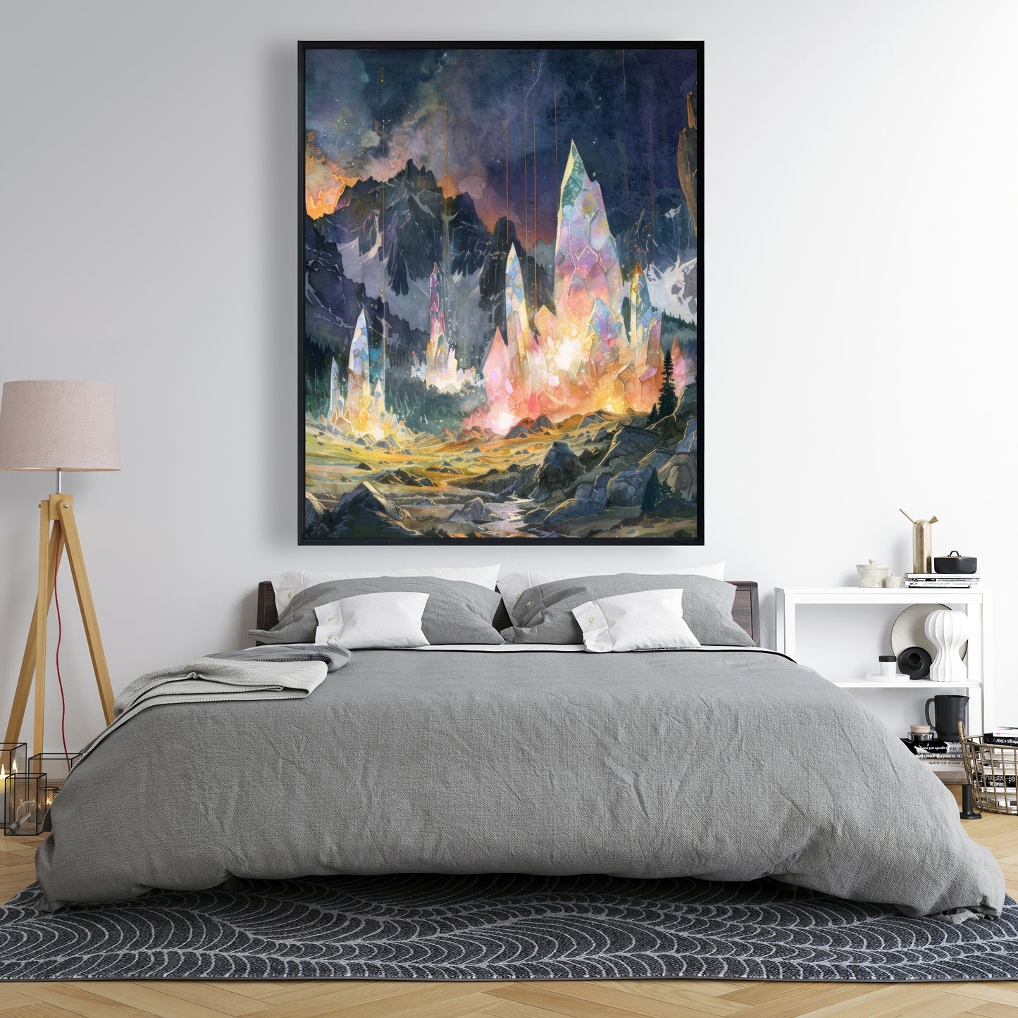 Growing strong - 36"x36" Framed canvas