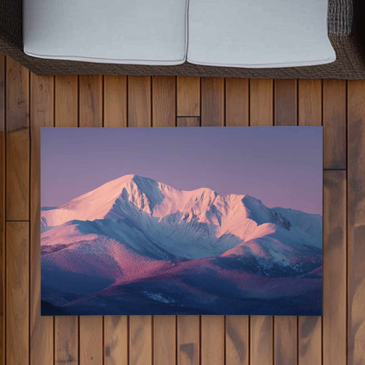 Tapis d'extérieur Rising Snow | Une solution élégante pour la décoration de votre maison