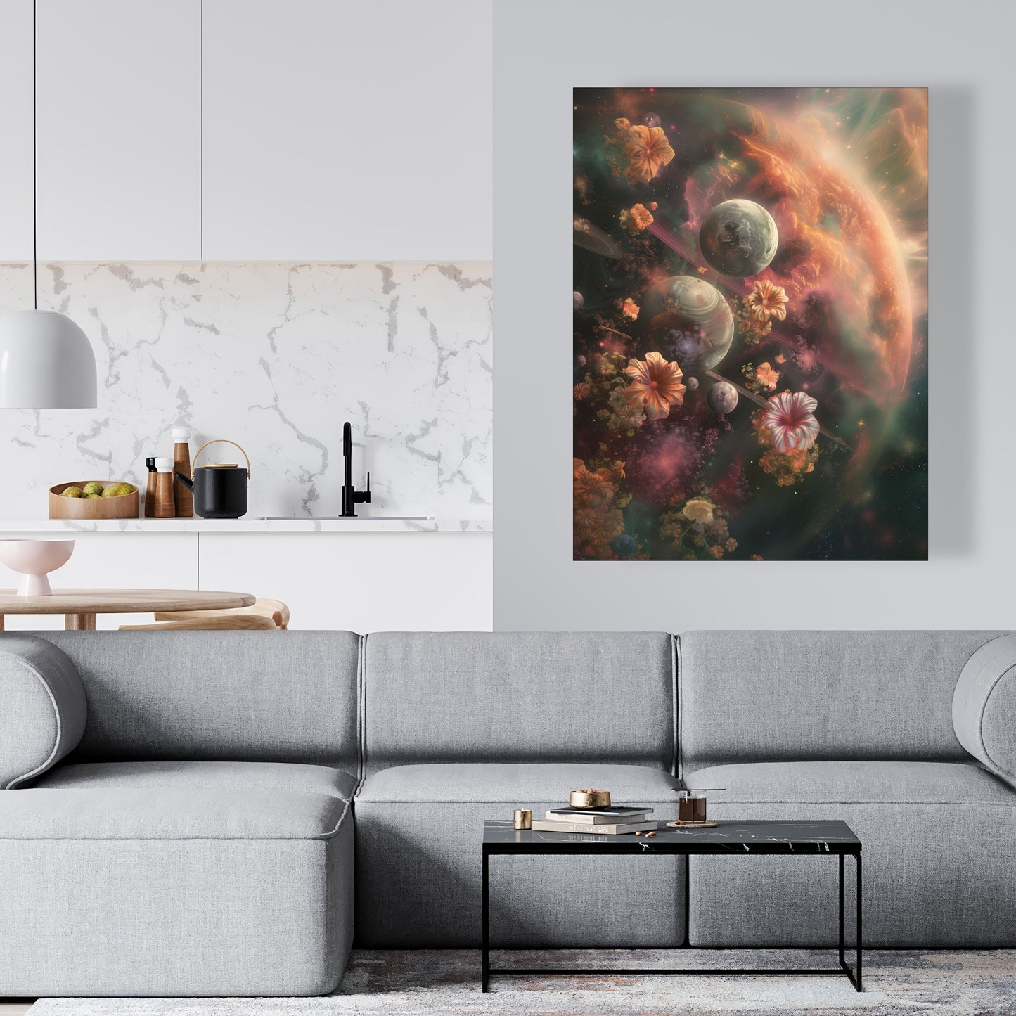 Capturing light - 32"x32" Canvas