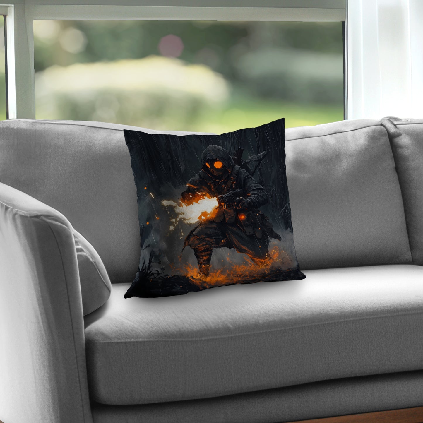 Scorch - Throw Pillow