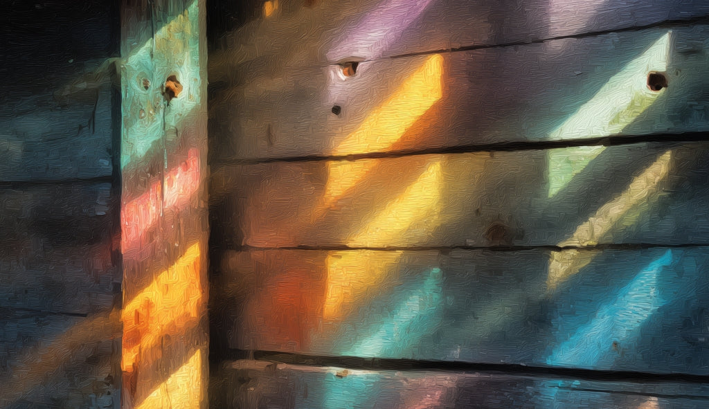 Rainbow glint - Tablecloth