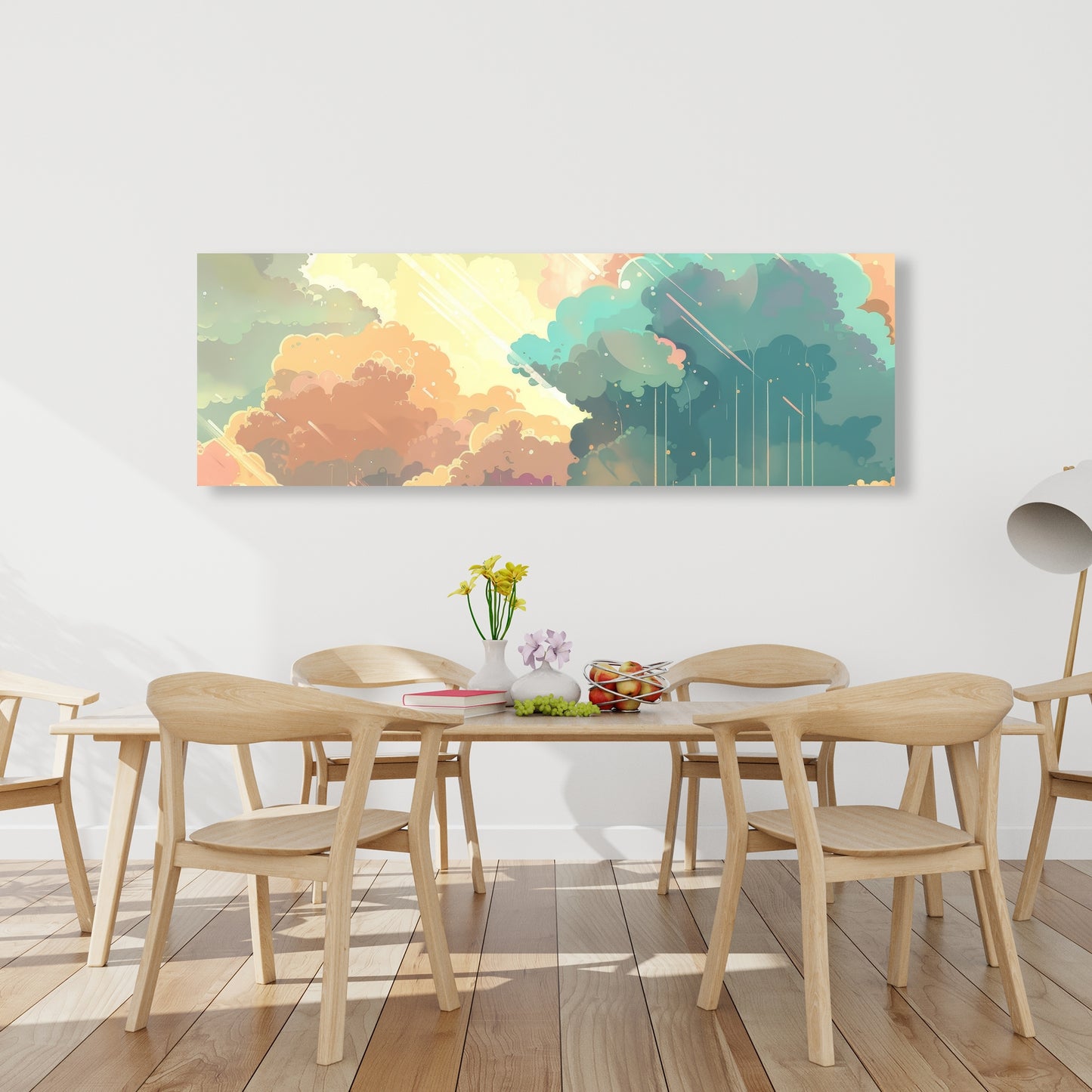 Crystal winds - 32"x32" Canvas