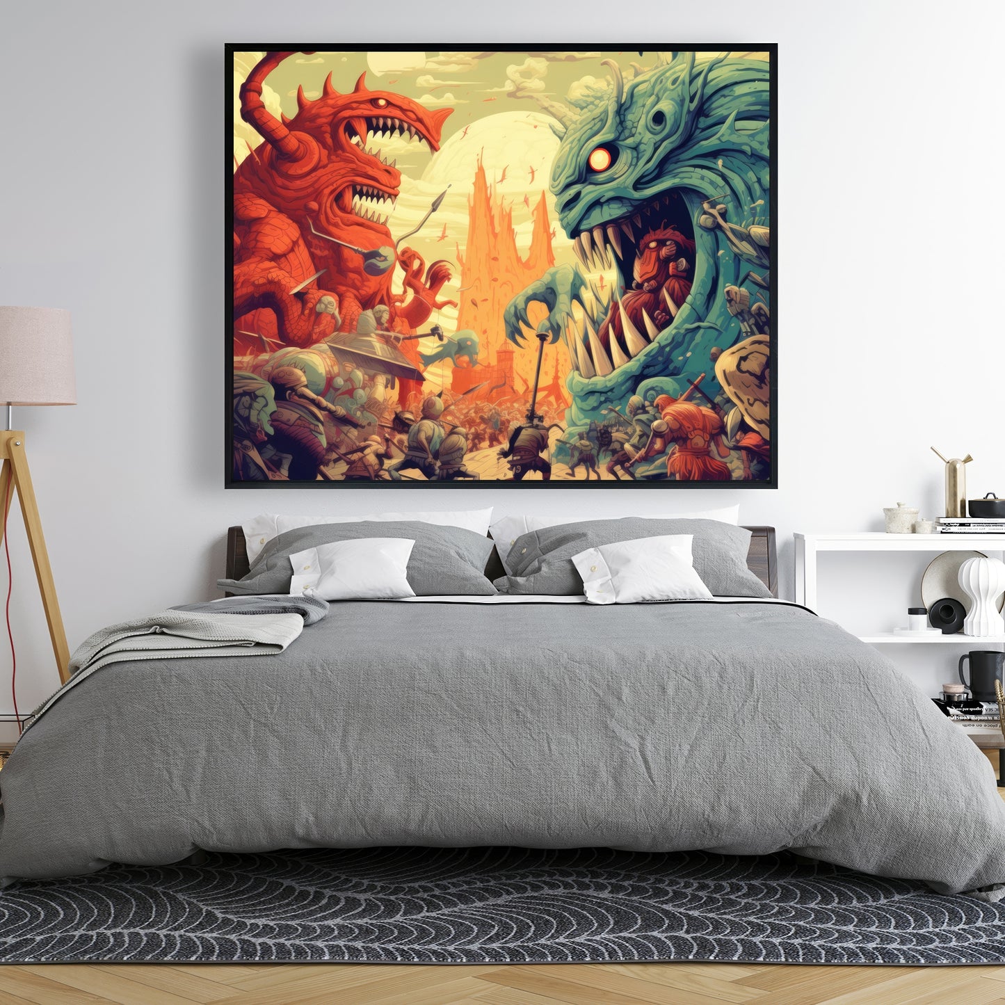 Colossi - 36"x36" Framed canvas