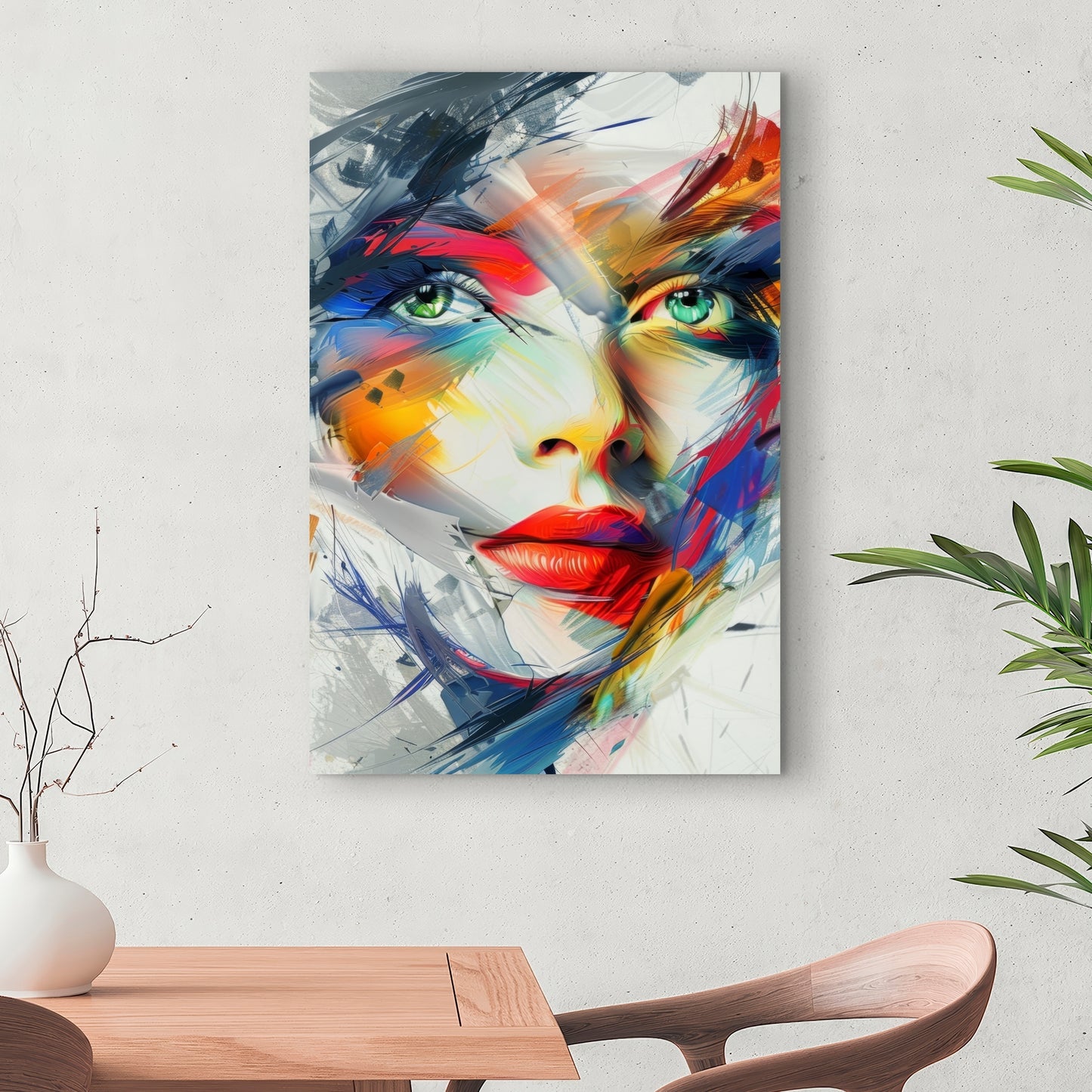 Abstract look - 32"x32" Canvas