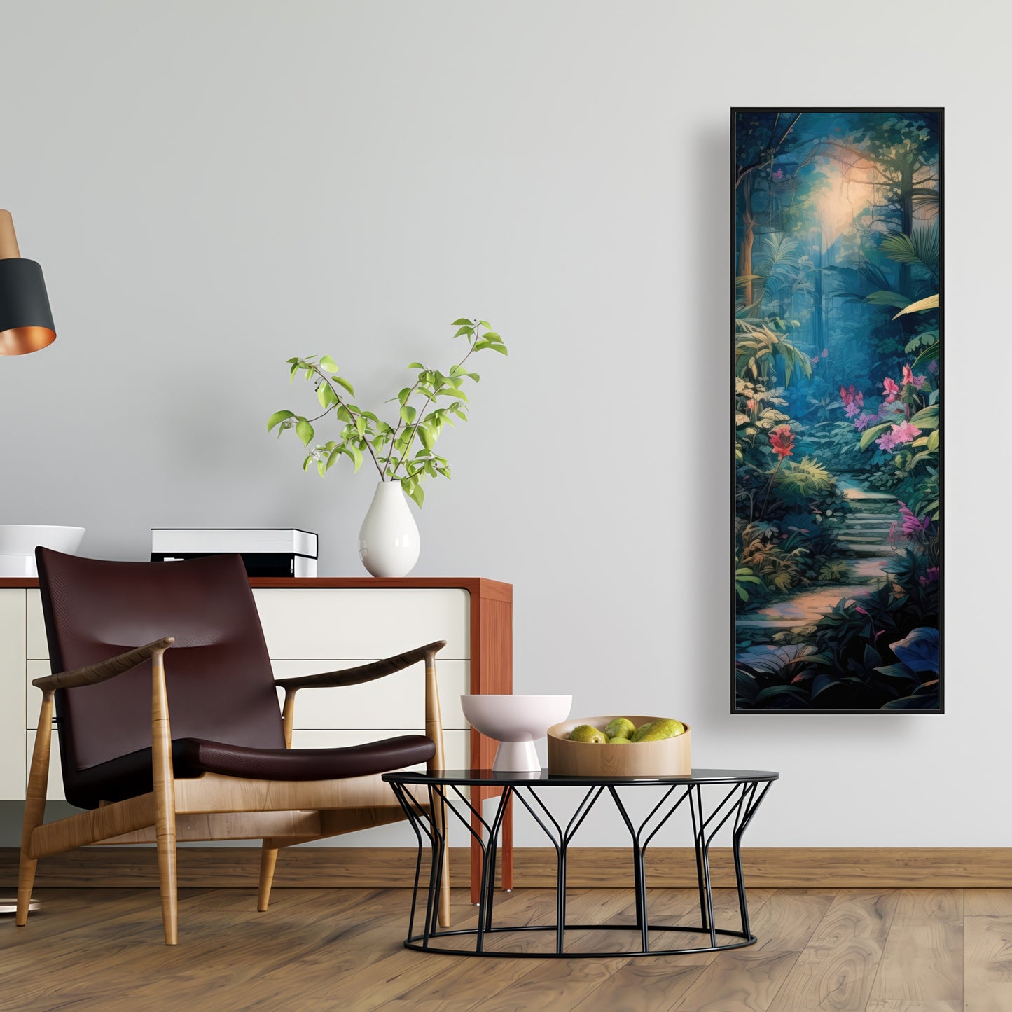 Against all odds - Framed Canvas - Print on demand