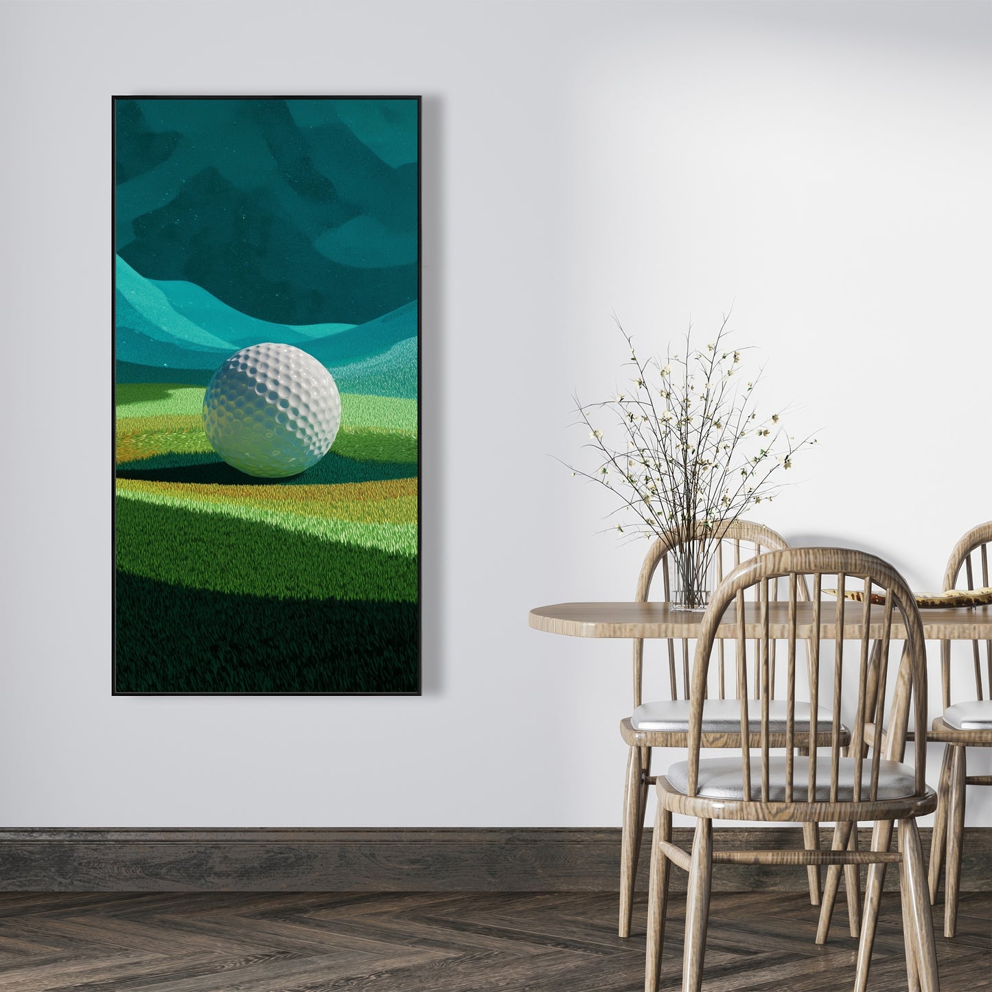 Landing Office Object Framed Canvas for Home Decor | Art