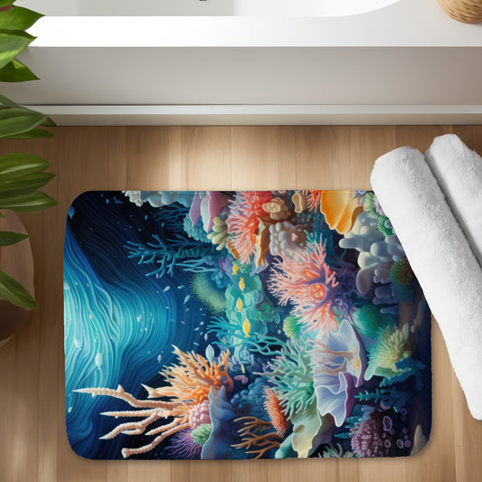 The reef - 17"x24" Bath mat