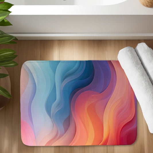 Sweet dreams Blue Bath Mat for Stylish Home Decor | Comfort