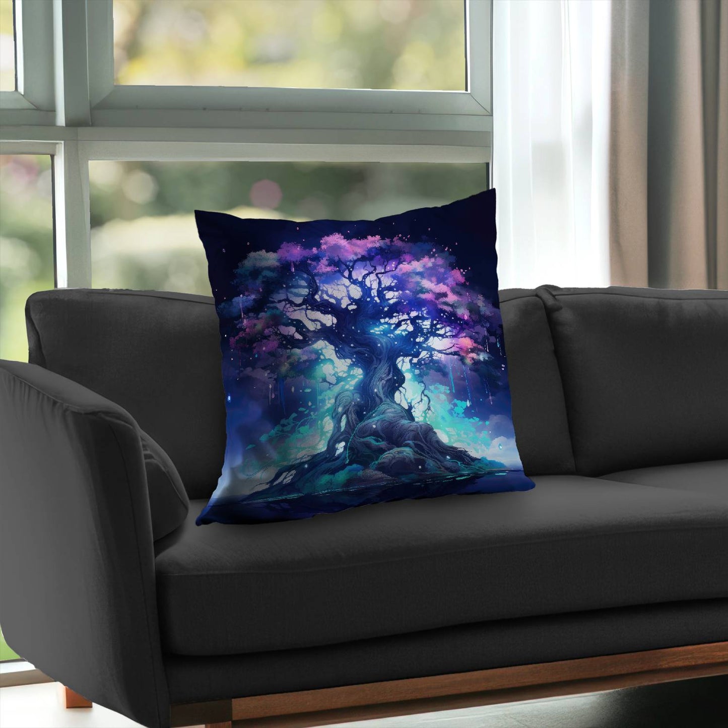 Make a Wish White Poly Twill Throw Pillow - Home Decor Insert