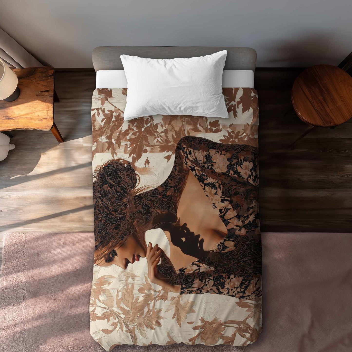 Housse de couette Contemplation | Linge de lit élégant pour la maison