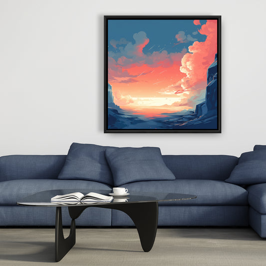 Inspiration - 36"x36" Framed canvas