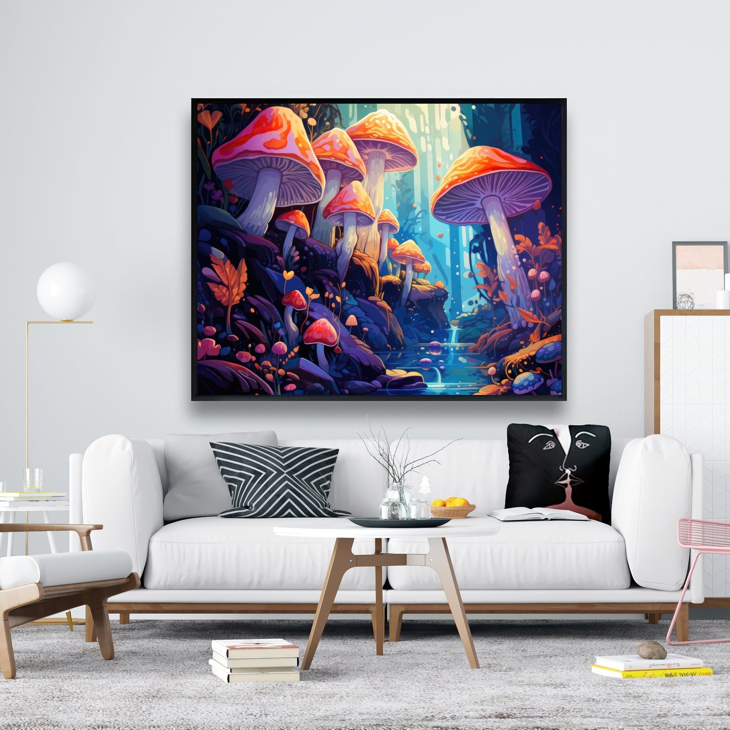 Take a look at that - 36"x36" Framed canvas