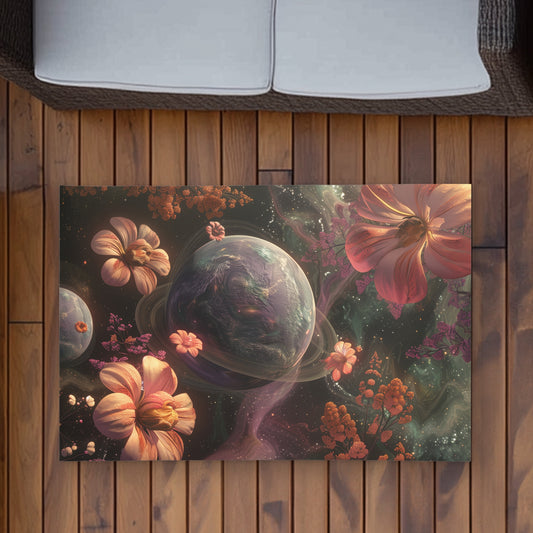 Tapis d'extérieur Floral pour une Décoration Intérieure Élégante