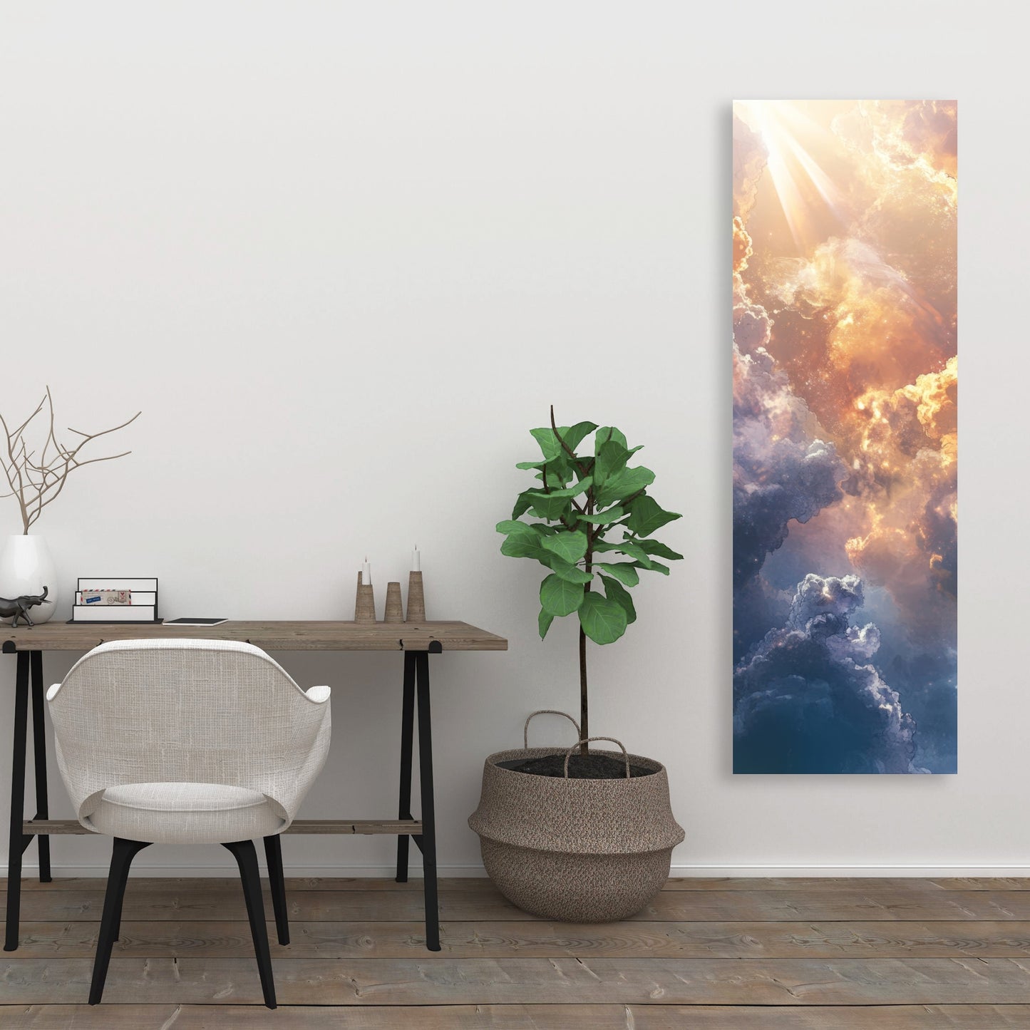 Piercing light - 32"x32" Canvas