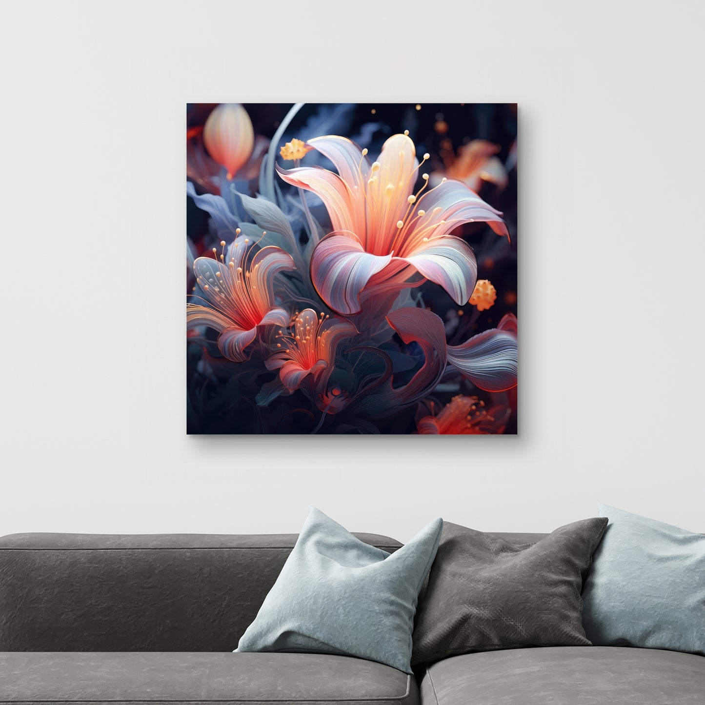 Astral bloom - 32"x32" Canvas