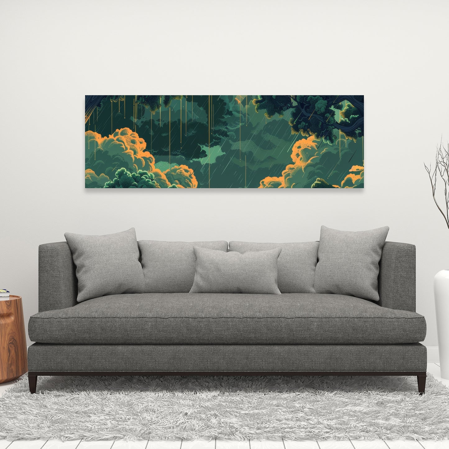 Drops - 32"x32" Canvas