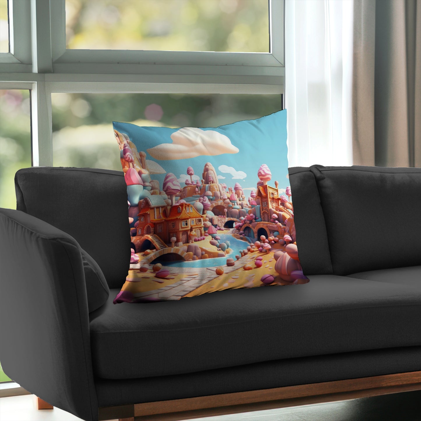 Sweet kingdom - Throw Pillow