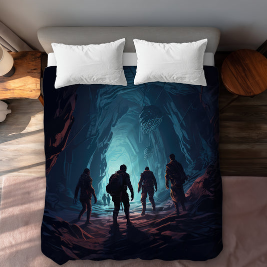 Secret Society Purple Duvet Cover | Stylish Home Decor