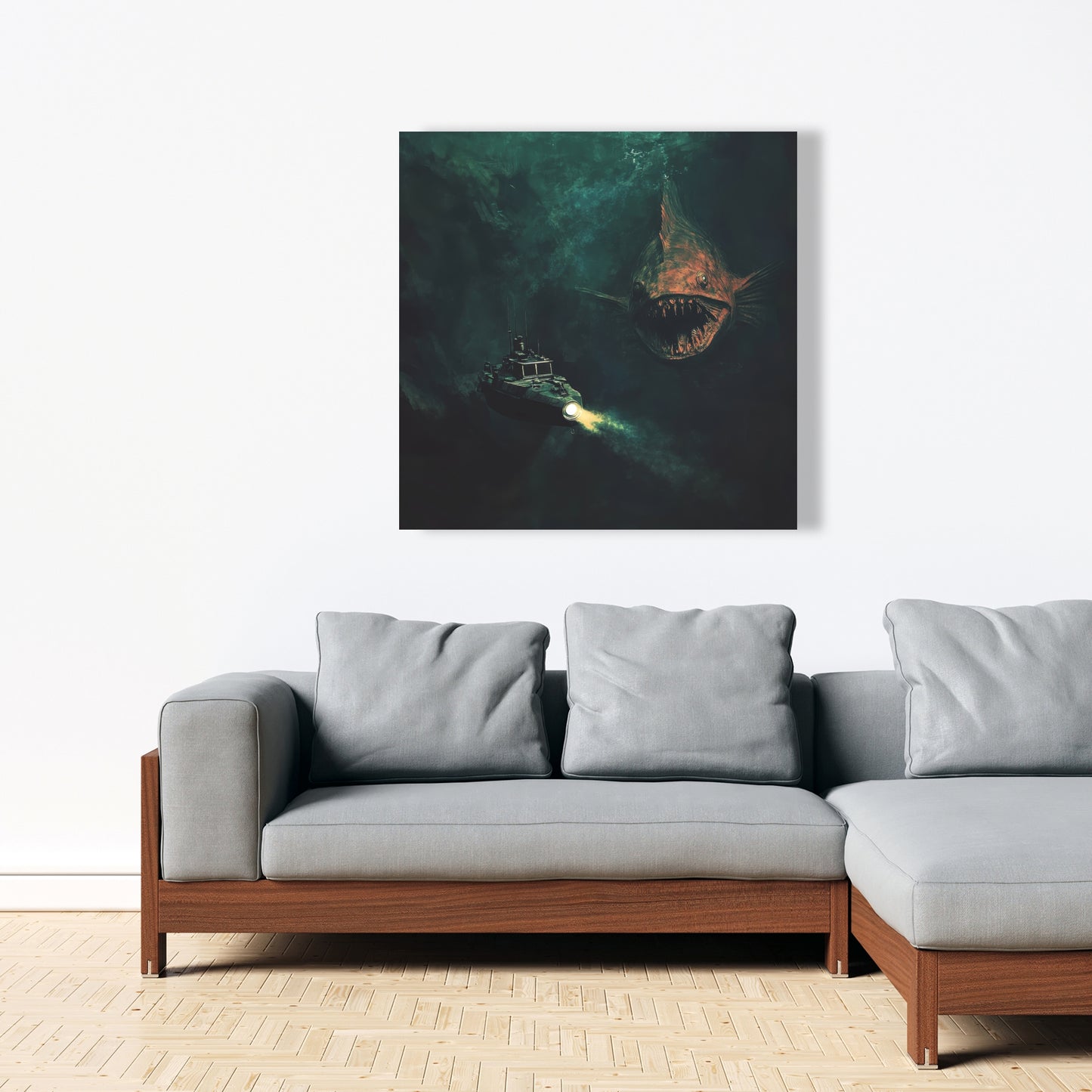 Depths - 32"x32" Canvas