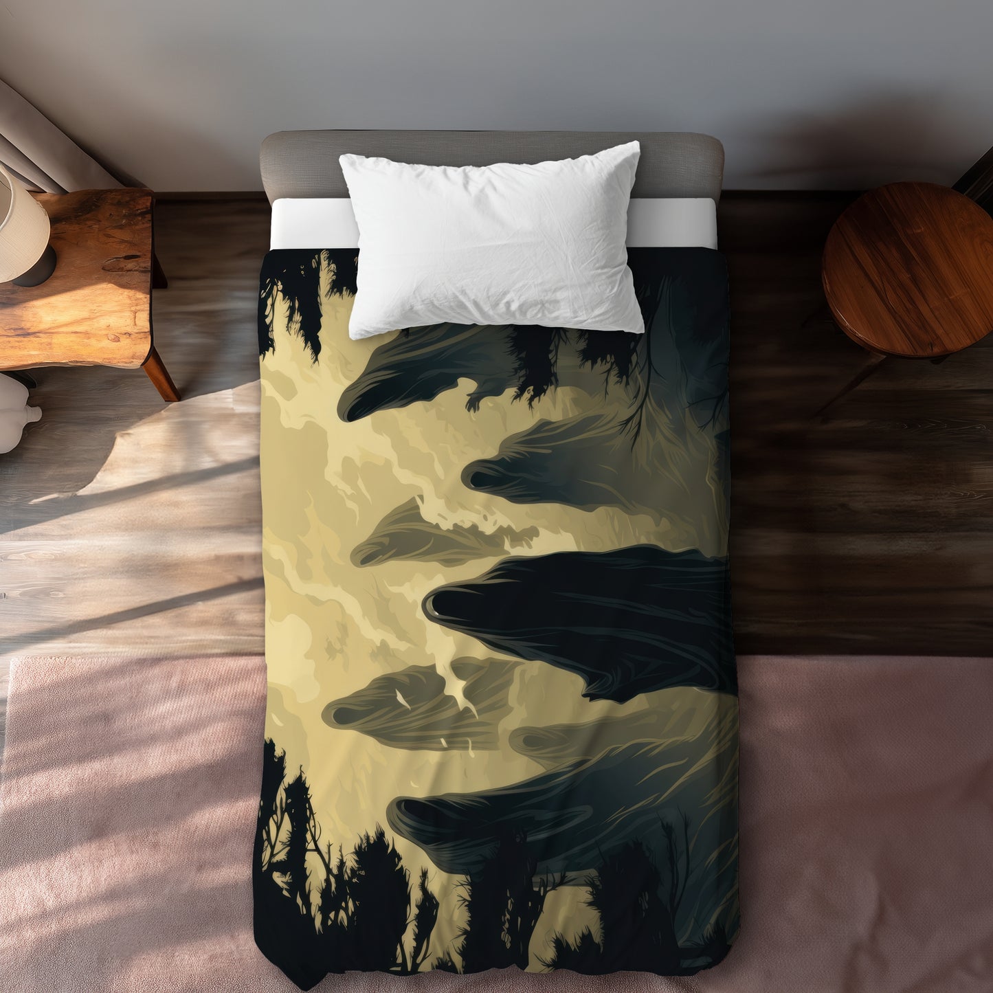 Here they wait Duvet Cover | Elegant Home Decor Accent