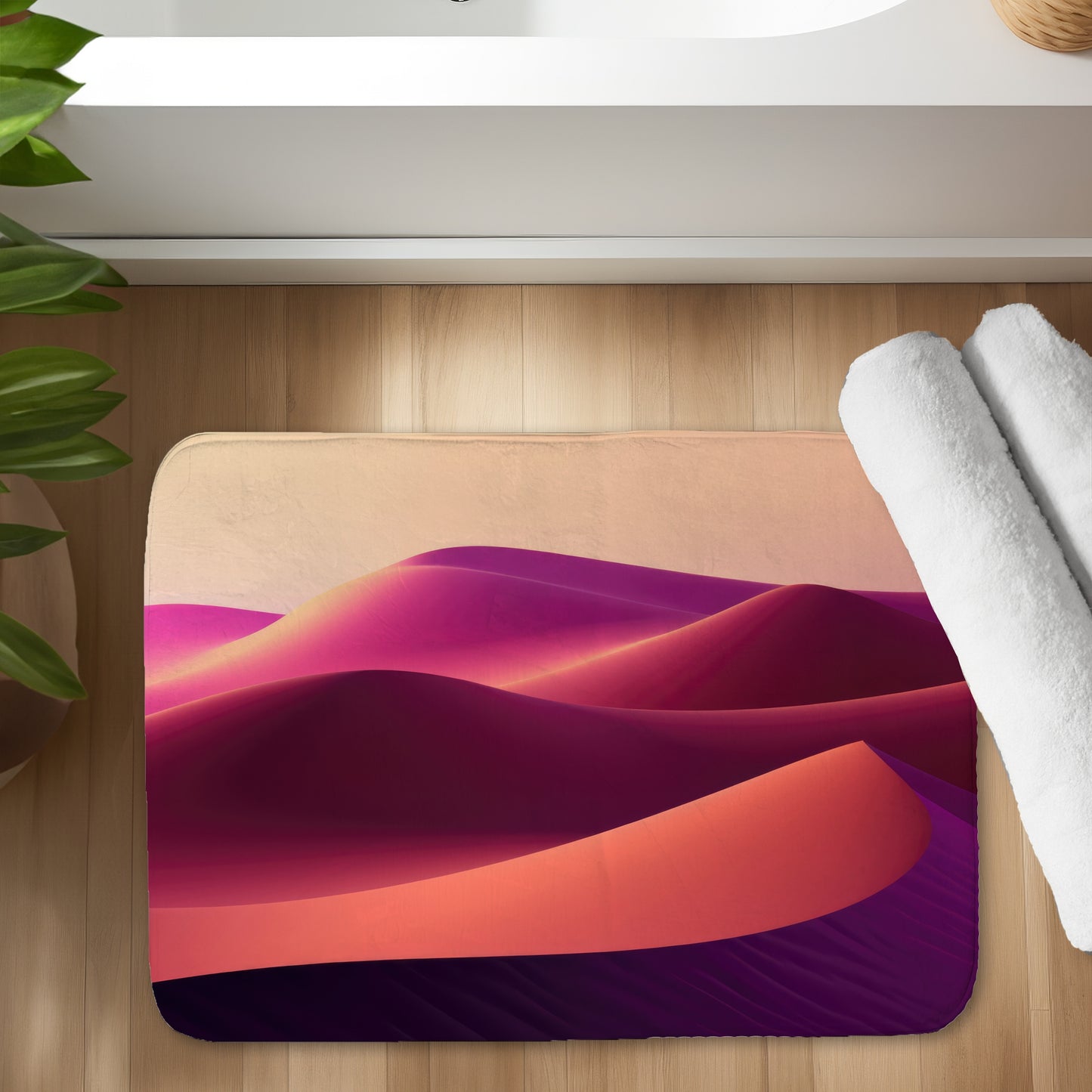 Deep dunes - 17"x24" Bath mat